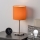 Brilagi - LED-bordlampe NUBILA 1xE27/60W/230V orange