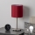 Brilagi - LED bordlampe NUBILA 1xE27/60W/230V pompejansk rød