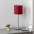 Brilagi - LED Bordlampe NUBILA 1xE27/60W/230V pompejansk rød