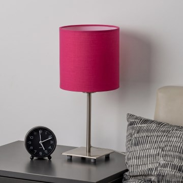 Brilagi - LED bordlampe NUBILA 1xE27/60W/230V rosa