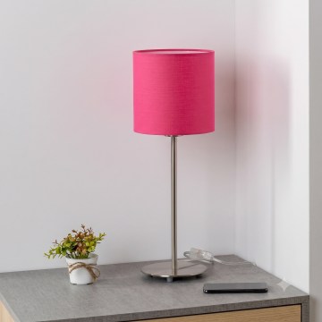 Brilagi - LED-bordlampe NUBILA 1xE27/60W/230V rosa