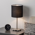 Brilagi - LED-bordlampe NUBILA 1xE27/60W/230V sort