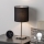 Brilagi - LED-bordlampe NUBILA 1xE27/60W/230V sort