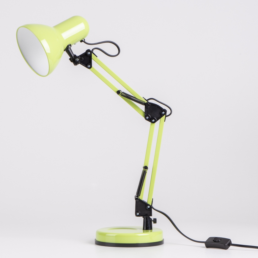 Brilagi - LED bordlampe ROMERO 1xE27/10W/230V grøn