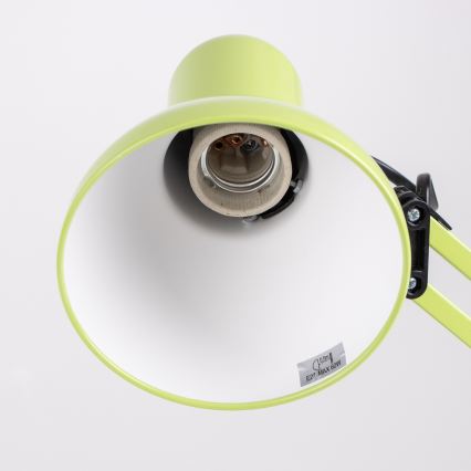 Brilagi - LED bordlampe ROMERO 1xE27/10W/230V grøn