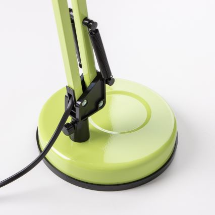 Brilagi - LED bordlampe ROMERO 1xE27/10W/230V grøn