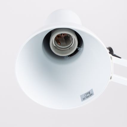 Brilagi - LED bordlampe ROMERO 1xE27/10W/230V hvid