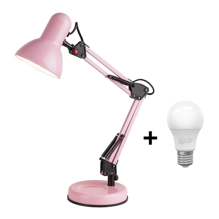 Brilagi - LED bordlampe ROMERO 1xE27/10W/230V pink