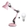 Brilagi - LED bordlampe ROMERO 1xE27/10W/230V pink