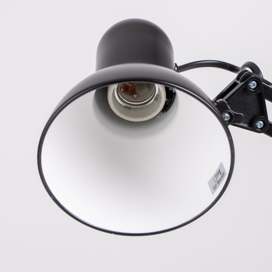Brilagi - LED bordlampe ROMERO 1xE27/10W/230V sort