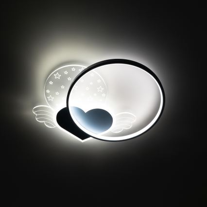 Brilagi - LED-børnelampe til loftet LOVE LED/48W/230V 3000/4500/6000K blå