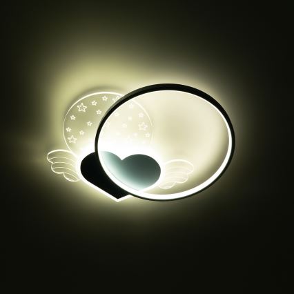 Brilagi - LED-børnelampe til loftet LOVE LED/48W/230V 3000/4500/6000K blå