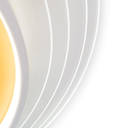 Brilagi - STARSHIP LED loftlampe til børn LED/64W/230V 3000/4500/6000K gul