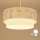 Brilagi - LED børnependel på kabel BOBO 1xE27/60W/230V Ø 40 cm hvid/beige/med dyremotiv