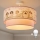 Brilagi - LED børneplafond BOBO 1xE27/60W/230V Ø 40 cm rosa/feer