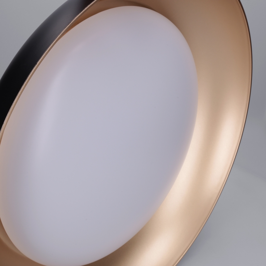 Brilagi - LED-dæmpbar loftlampe ALVA LED/48W/230V 3000-6500K Ø 51 cm sort + fjernbetjening
