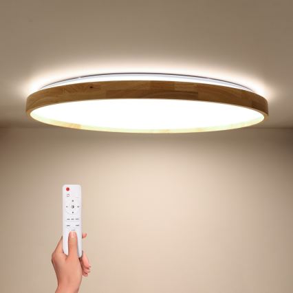 Brilagi - LED-dæmpbar loftlampe ALSON LED/72W/230V 3000-6500K eg Ø 78 cm + fjernbetjening