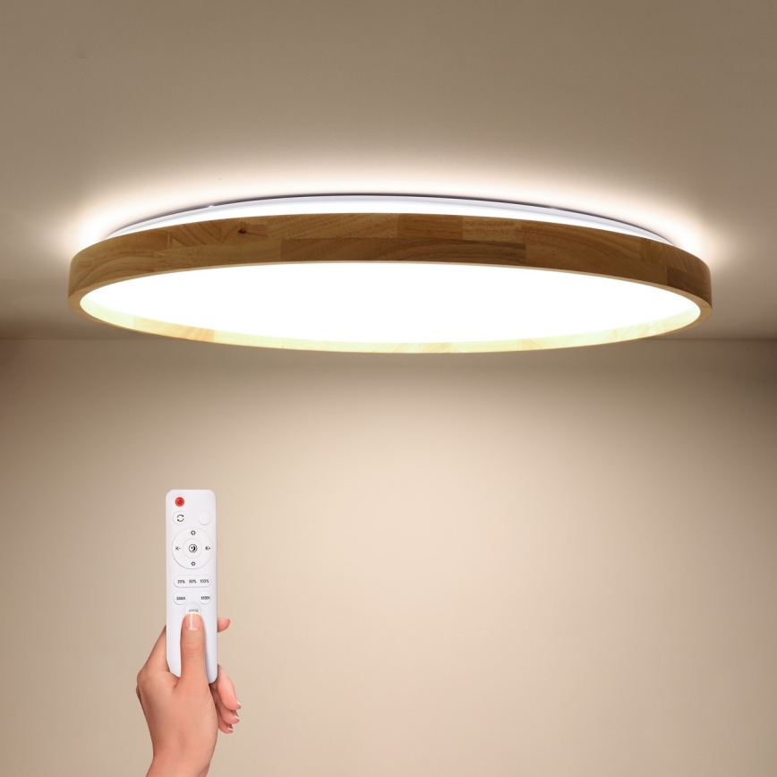 Brilagi - LED-dæmpbar loftlampe ALSON LED/72W/230V 3000-6500K eg Ø 78 cm + fjernbetjening