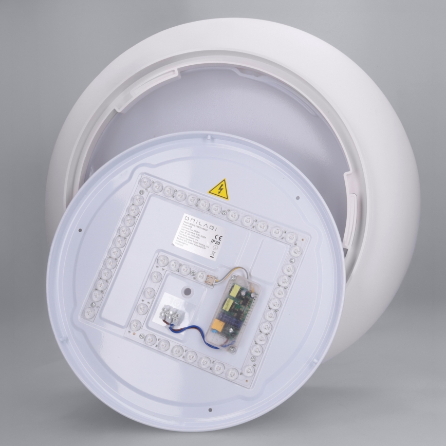 Brilagi - Dæmpbar LED-loftlampe ALVA LED/48W/230V 3000-6500K Ø 51 cm hvid + fjernbetjening