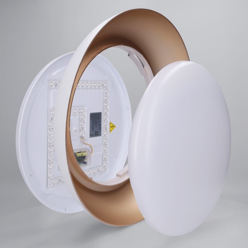 Brilagi - Dæmpbar LED-loftlampe ALVA LED/48W/230V 3000-6500K Ø 51 cm hvid + fjernbetjening