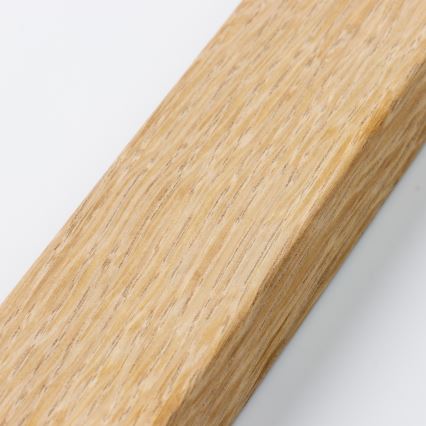 Brilagi - Dæmpbar LED-loftlampe SLIMFRAME WOOD LED/58W/230V 124x34 cm 3000-6000K brun + fjernbetjening