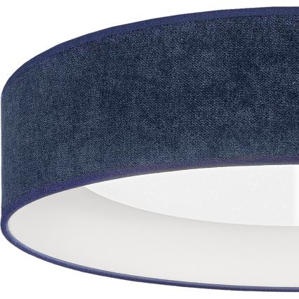 Brilagi - LED-dæmpbar loftlampe VELVET SMARTIX STARS LED/36W/230V 3000-6000K Ø 55 cm blå Wi-Fi Tuya Beacon + fjernbetjening