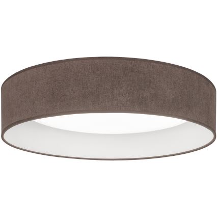 Brilagi - LED-dæmpbar loftlampe VELVET SMARTIX LED/24W/230V 3000-6000K Ø 45 cm brun Wi-Fi Tuya Beacon + fjernbetjening