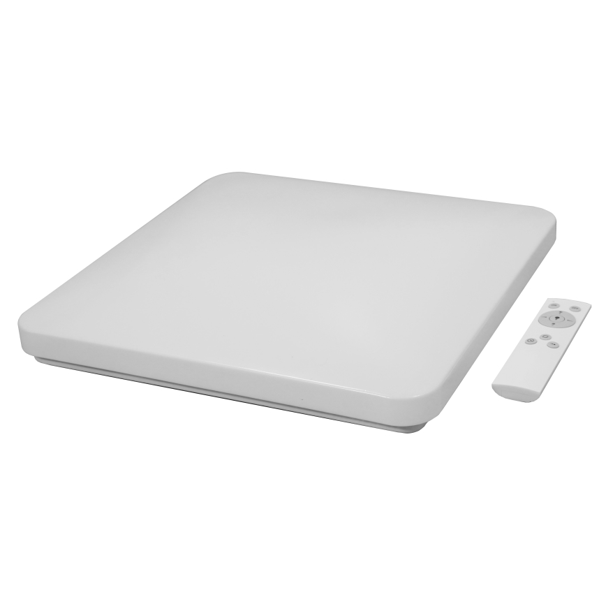 Brilagi - VELVET SQUARE SMART dæmpbar LED-loftlampe 36W/230V 60x60 cm 2700-6500K Wi-Fi Tuya + fjernbetjening cremefarvet