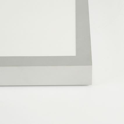 Brilagi - LED-dæmpbar loftlampe til badeværelse FRAME SMART LED/50W/230V 120x30 cm 3000-6000K IP44 sølv + fjernbetjening