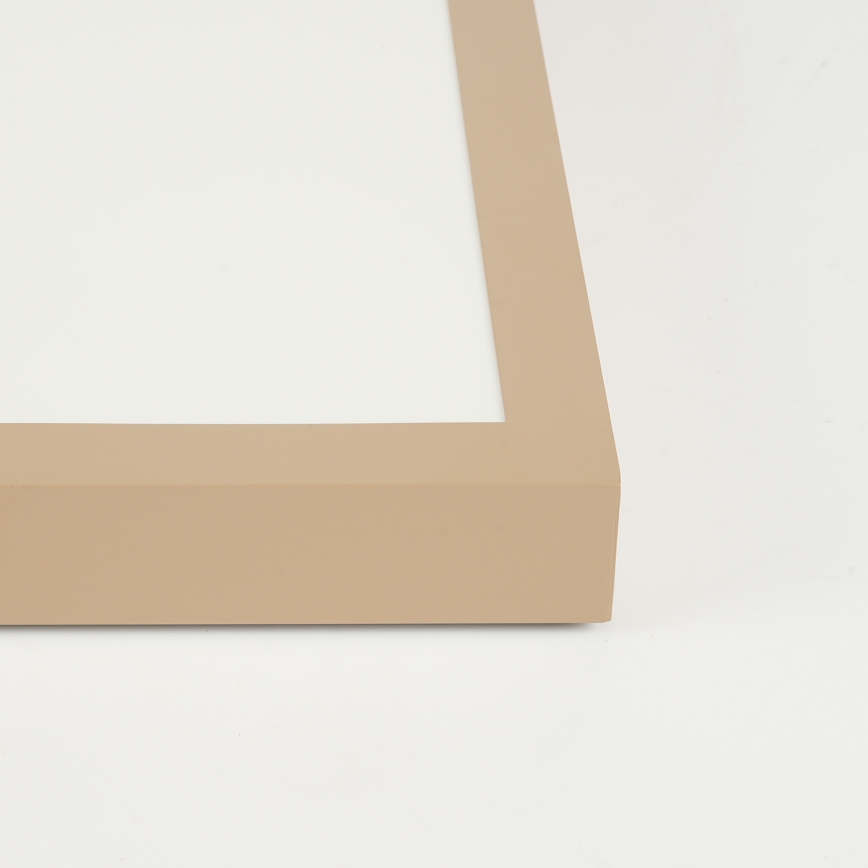 Brilagi - Dæmpbar LED badeværelsesloftlampe FRAME SMART LED/50W/230V 60x60 cm 3000-6000K IP44 beige + fjernbetjening