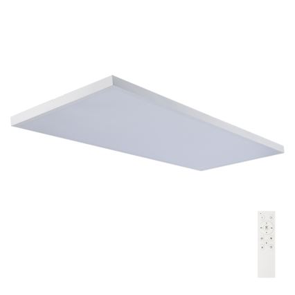 Brilagi - LED-dæmpbar loftlampe til badeværelse FRAME SMART LED/96W/230V 120x60 cm 3000-6000K IP44 hvid + fjernbetjening
