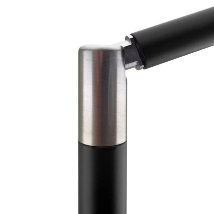 Brilagi - Dæmpbar LED-bordlampe med touch og USB-porte VARIO LED/7W/230V 3000-6500K CRI 96 sort