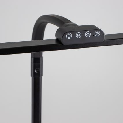 BRILAGI - Dæmpbar berøringsbetjent skrivebordslampe med klemme VARIO LED/24W/230V 3000-6500K CRI 92 sort