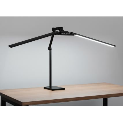 Brilagi - LED Dæmpbar berøringsbetjent bordlampe VARIO LED/24W/230V 3000-6500K CRI 92 sort