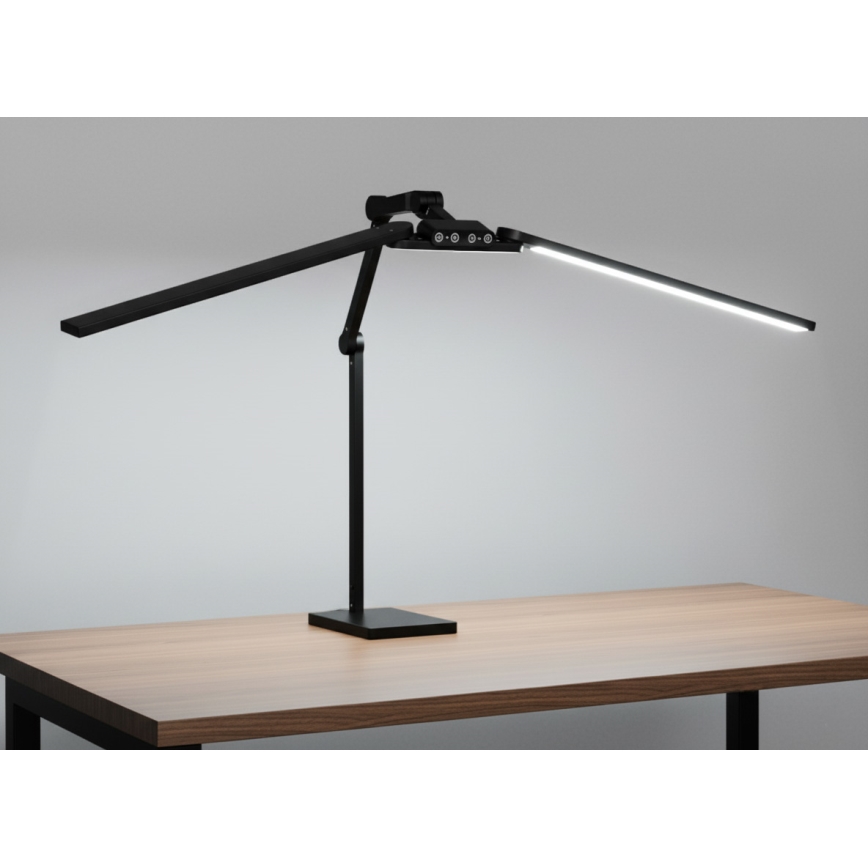 Brilagi - LED Dæmpbar berøringsbetjent bordlampe VARIO LED/24W/230V 3000-6500K CRI 92 sort