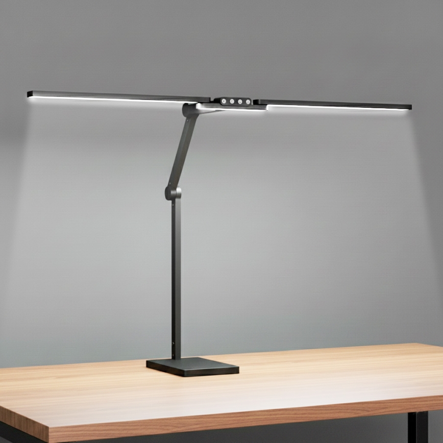Brilagi - LED Dæmpbar berøringsbetjent bordlampe VARIO LED/24W/230V 3000-6500K CRI 92 sort