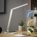Brilagi - LED-dæmpbar berøringsfølsom bordlampe med trådløs QI-opladning MODO CHARGE LED/7W/5V 3000/4000/6000K hvid