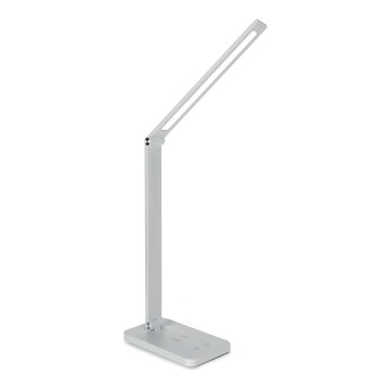 Brilagi - LED-dæmpbar berøringsfølsom bordlampe med trådløs QI-opladning MODO CHARGE LED/7W/5V 3000/4000/6000K hvid