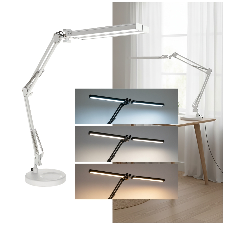 Brilagi - LED dæmpbar bordlampe VARIO LED/15W/230V 3000-6000K hvid
