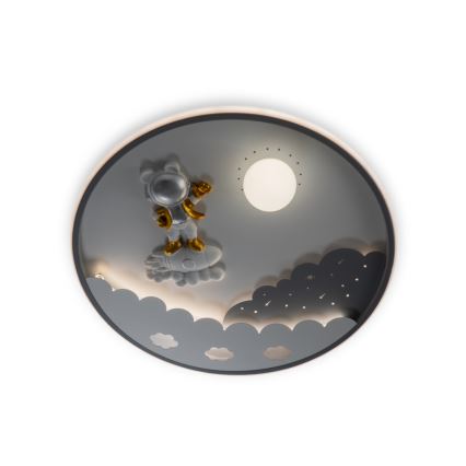 Brilagi - LED dæmpbar loftlampe til børneværelset ASTRO LED/68W/230V 3000-6000K Ø 49 cm + fjernbetjening