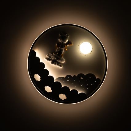 Brilagi - LED dæmpbar loftlampe til børneværelset ASTRO LED/68W/230V 3000-6000K Ø 49 cm + fjernbetjening