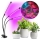 Brilagi - LED Dæmpbar fleksibel bordlampe med klemme til plantevækst VITABLOOM 3xLED/10W/230V sort