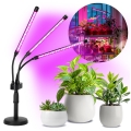 BRILAGI - LED Dæmpbar fleksibel bordlampe til plantevækst VITABLOOM 3xLED/10W/230V sort