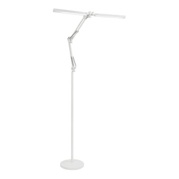 Brilagi - LED Dæmpbar fleksibel gulvlampe VARIO LED/14W/230V 3000-6000K 157 cm hvid