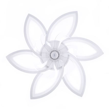 Brilagi - LED dæmpbar loftlampe med ventilator LED/50W/230V 3000-6500K hvid + fjernbetjening