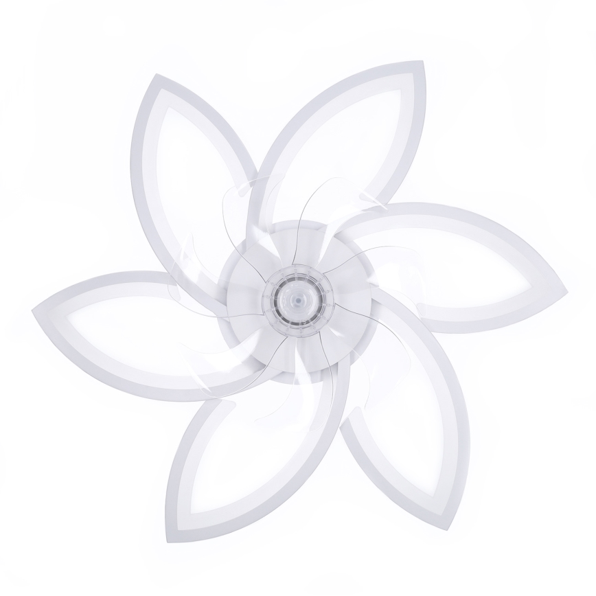 Brilagi - LED dæmpbar loftlampe med ventilator LED/50W/230V 3000-6500K hvid + fjernbetjening