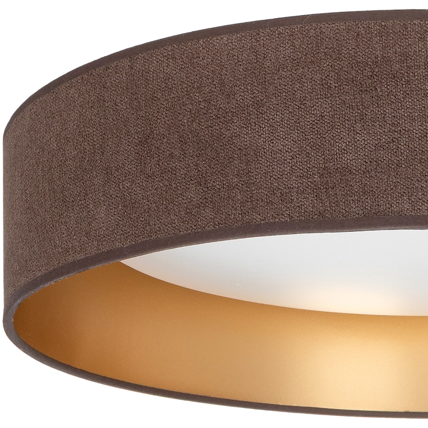 Brilagi - LED dæmpbar loftlampe VELVET SMARTIX STARS LED/36W/230V 3000-6000K Ø 55 cm brun/guld Wi-Fi Tuya Beacon + fjernbetjening