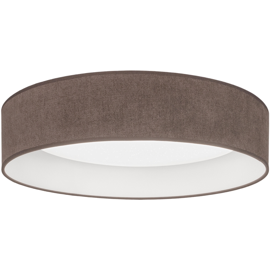 Brilagi - LED-dæmpbar loftlampe VELVET SMARTIX STARS LED/24W/230V 3000-6000K Ø 45 cm brun Wi-Fi Tuya Beacon + fjernbetjening