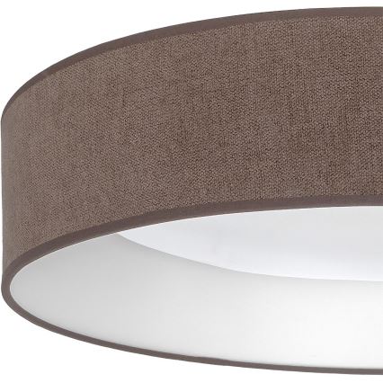 Brilagi - LED-dæmpbar loftlampe VELVET SMARTIX STARS LED/24W/230V 3000-6000K Ø 45 cm brun Wi-Fi Tuya Beacon + fjernbetjening