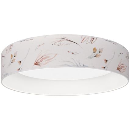 Brilagi - LED-dæmpbar loftlampe VELVET SMARTIX STARS LED/24W/230V 3000–6000K Ø 45 cm hvid/blomster Wi-Fi Tuya Beacon + fjernbetjening